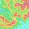 Dome Forest topographic map, elevation, terrain