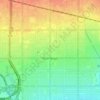 Van Nuys Neighborhood Council District topographic map, elevation, terrain