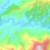 Alvoco das Várzeas topographic map, elevation, terrain