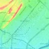 North Nazimabad Town topographic map, elevation, terrain