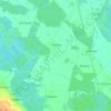 Trzebień topographic map, elevation, terrain