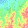 Rodì Milici topographic map, elevation, terrain