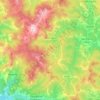 Maissana topographic map, elevation, terrain