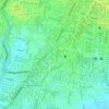 Dauh Puri Kauh topographic map, elevation, terrain