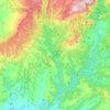 la Baronia de Rialb topographic map, elevation, terrain