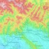 Pistoia topographic map, elevation, terrain
