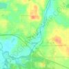 Rockford topographic map, elevation, terrain