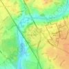 Moston topographic map, elevation, terrain