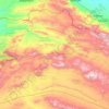 North Khorasan Province topographic map, elevation, terrain