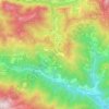 Pornassio topographic map, elevation, terrain