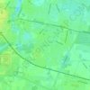 Złotniki topographic map, elevation, terrain