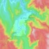 Talbingo topographic map, elevation, terrain