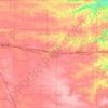 Dodge County topographic map, elevation, terrain