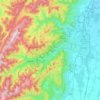 La Fecht topographic map, elevation, terrain