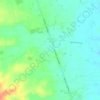 Abung topographic map, elevation, terrain