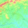Alexander County topographic map, elevation, terrain