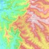 Mahabaleshwar topographic map, elevation, terrain