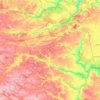 Kamianka topographic map, elevation, terrain