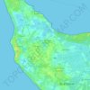 Saint-Georges-d'Oléron topographic map, elevation, terrain