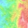 Beverly Hills topographic map, elevation, terrain