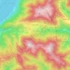 Capovalle topographic map, elevation, terrain