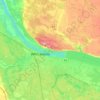 Włocławek topographic map, elevation, terrain