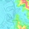 Helensville topographic map, elevation, terrain