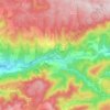 Labastide-Rouairoux topographic map, elevation, terrain