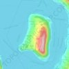 Monte Isola topographic map, elevation, terrain