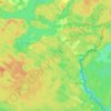 Zelwa topographic map, elevation, terrain