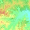 Longlea topographic map, elevation, terrain