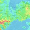 Whau topographic map, elevation, terrain