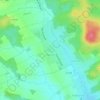 Hecken topographic map, elevation, terrain