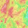 Hammonds Plains topographic map, elevation, terrain