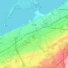 Erie topographic map, elevation, terrain