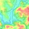 Everson topographic map, elevation, terrain