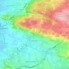 Wrington topographic map, elevation, terrain