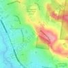 Springwood topographic map, elevation, terrain