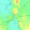 Farndon topographic map, elevation, terrain