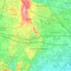 Sona topographic map, elevation, terrain