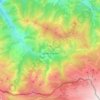 Sainte-Engrâce topographic map, elevation, terrain