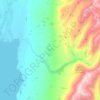 Coal River topographic map, elevation, terrain