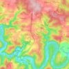 Noirefontaine topographic map, elevation, terrain