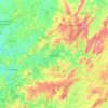 Amparo topographic map, elevation, terrain