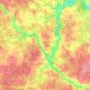 сельское поселение Село Ильинское topographic map, elevation, terrain