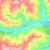 Sparone topographic map, elevation, terrain