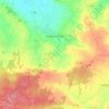 Paizay-le-Chapt topographic map, elevation, terrain