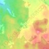 Degucie topographic map, elevation, terrain