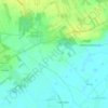 Zielonki topographic map, elevation, terrain