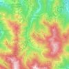 Pamparato topographic map, elevation, terrain